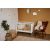 Klups Gulta OLIVIA balta 120x60 cm [A]