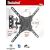 Electriclight 26-50&quot; TV stiprinājums pie sienas 30kg, melns - KB-01-84