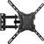 Electriclight 26-50&quot; TV stiprinājums pie sienas 30kg, melns - KB-01-84