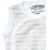 Lodger Romper Sprinkle kokvilnas bodijs bez piedurknēm, Ivory, 62 cm - RF 069_62