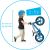 Chillafish BMXie 2 līdzsvara velosipēds no 2 līdz 5 gadiem, zila - CPMX02BLU