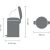BRABANTIA atkritumu tvertne ar pedāli NewIcon, 12 l, Matt Steel - 113604