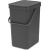 BRABANTIA atkritumu tvertne Sort &amp; Go, 12 l, grey - 109805