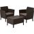 Keter Садовая мебель Salemo Balcony Set коричневая