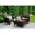 Keter Садовая мебель Salemo Balcony Set коричневая