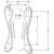 Maclean MC-715A TV Mount, TV Holder, Max VESA 100x100, 13-27", 25kg