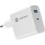 NATEC RIBERA GAN CHARGER 1X USB-A + 1X USB-C 45W WHITE
