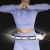 Vingrošanas rinķis ar atsvaru un skaitītāju HHM15 HULA HOOP BLACK MAGNETIC WITH WEIGHT + COUNTER HMS