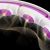 Vingrošanas rinķis ar atsvaru un skaitītāju HHM17 HULA HOP WHITE/VIOLET MAGNETIC WITH WEIGHT + COUNTER HMS