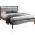 Gulta VOKSI ar matraci HARMONY DELUX 160x200cm, peleka