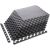 Sports equipment puzzle mat dark grey 9 pieces HMS MP12