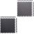Sports equipment puzzle mat dark grey 9 pieces HMS MP12