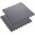 Sports equipment puzzle mat dark grey 9 pieces HMS MP12