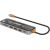 CANYON hub DS-13 7in1 4k USB-C Transparent Space Grey