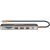 CANYON hub DS-13 7in1 4k USB-C Transparent Space Grey