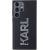 Karl Lagerfeld KLHCS24L3DMBKCK S24 Ultra S928 czarny|black hardcase 3D Rubber Glitter Logo