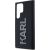 Karl Lagerfeld KLHCS24L3DMBKCK S24 Ultra S928 czarny|black hardcase 3D Rubber Glitter Logo