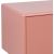Комод IRIS 80x40xH100см, розовый