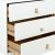 TV galds IRIS 140x40xH55cm, balta