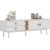 TV galds IRIS 180x40xH55cm balts