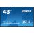 Monitor iiyama iiyama LH4365UHSB-B1 signage display Kiosk 108 cm (42.5") LED Wi-Fi 800 cd/m² 4K Ultra HD Czarny Procesor wbudowany Android 11 24/7