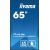 Monitor iiyama iiyama LH6565UHSB-B1 signage display Kiosk 163,8 cm (64.5") LED Wi-Fi 800 cd/m² 4K Ultra HD Czarny Procesor wbudowany Android 11 24/7