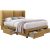 Gulta SUGI ar matraci HARMONY DUO 160x200cm, dzeltena