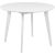 Ēdamistabas galds ROXBY, D105xH76cm, balts