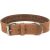 Trixie Obroża Rustic Heartbeat z grubej skóry, L–XL: 55–65 cm/40 mm, brązowa