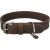 Trixie Obroża Rustic z grubej skóry, L: 48–56 cm/30 mm, ciemnobrązowa