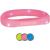 Trixie Obrecz z lampą błyskową USB, M–L: 50 cm/30 mm, niebieska