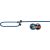 Trixie Smycz dławikowa Mountain Rope - Czarno-pomarańczowa 0.8 cm S-M