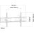 Maclean MC-422 TV Wall Mount Heavy Duty 43"-100" max VESA 800x400 120kg Tilting +/-15° Bracket Holder Hanger with Spirit Level Accessories