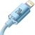 Baseus cable Crystal Shine USB-C - Lightning 2,0 m 20W sky blue