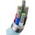 Baseus cable Crystal Shine USB-C - Lightning 2,0 m 20W sky blue