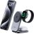 Magnetic Wireless Charger 3 in 1 MagFusion Aukey LC-MC312, 15W Qi2 (gray)