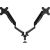 Esperanza ERW020 Gas desk mount for two monitors 17-27‘’ up to 6kg