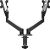 Esperanza ERW020 Gas desk mount for two monitors 17-27‘’ up to 6kg