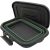 Eurotrail Foldable Basket With Lid L / Zaļa / Melna / 15 L