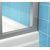 Ravak ASDP3-110 white+polystyrene Pearl Shower doors
