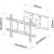 TV bracket 40 "-80" 60 kg ART AR-87