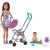 Mattel Barbie lelle Barbie Babysitter Skipper ratiņi + bērnu komplekts GXT34