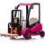 Lean Cars Battery Forklift XMX638 Pink
