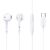 Mcdodo HP-7500 wired headphones, USB-C (white)
