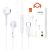 Mcdodo HP-7500 wired headphones, USB-C (white)