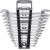Wiha double open-end wrench set, 12 pieces, wrench (SW 6 - 32mm)