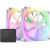 NZXT F140 RGB Core Twin Pack 140x140x26, case fan (white, pack of 2, incl. RGB controller)