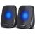 Audiocore AC835 2.0 Stereo Speakers With LED Backlighting For PC Laptop Smartphone