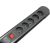 Maclean power strip, 10 outlet extension cord, 2 switches, protection and overload indication, 3680W, MCE10