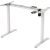 Table leg ERGO LIGHT with 1 motor, white
